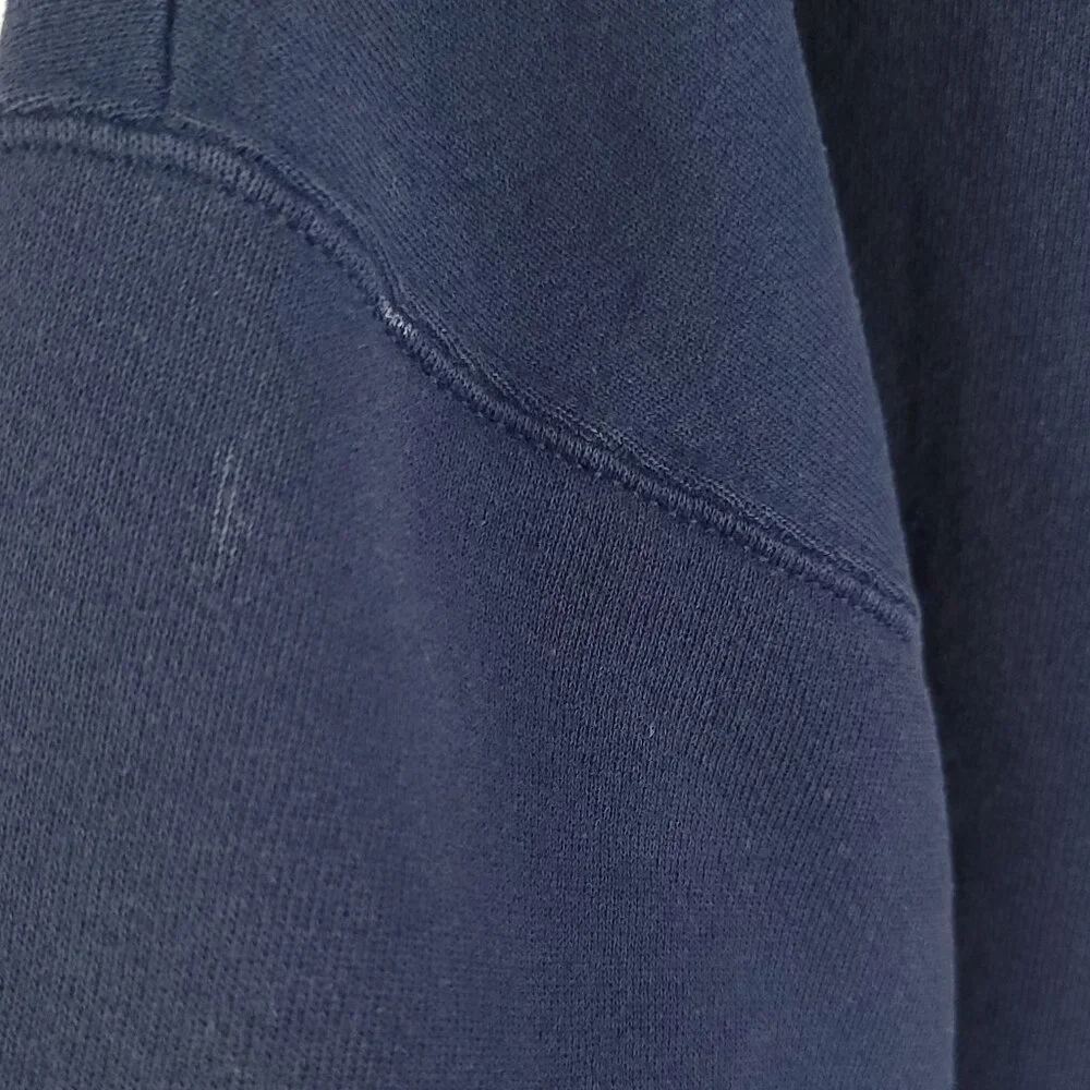 Tinker Bell Tink Graphic Sweatshirt Women's XXL Navy Disney Store Distressed USA - Picture 10 of 12